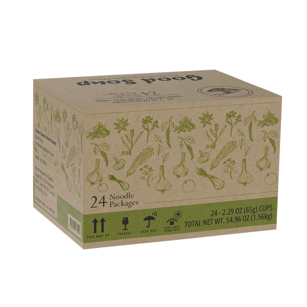 Gamer Soups Instant Noodles - GOOD (24 Cup Box) - Image 3