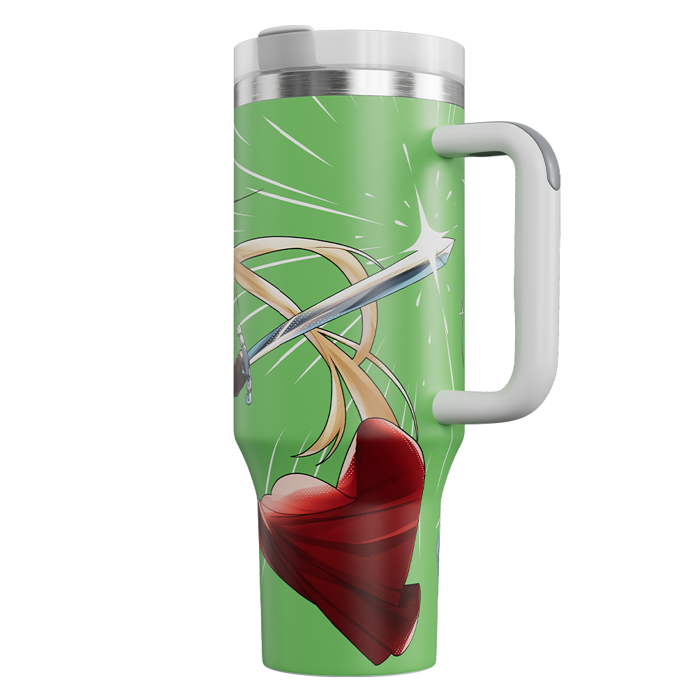 Metal Waifu Tumbler: Knight - Image 5