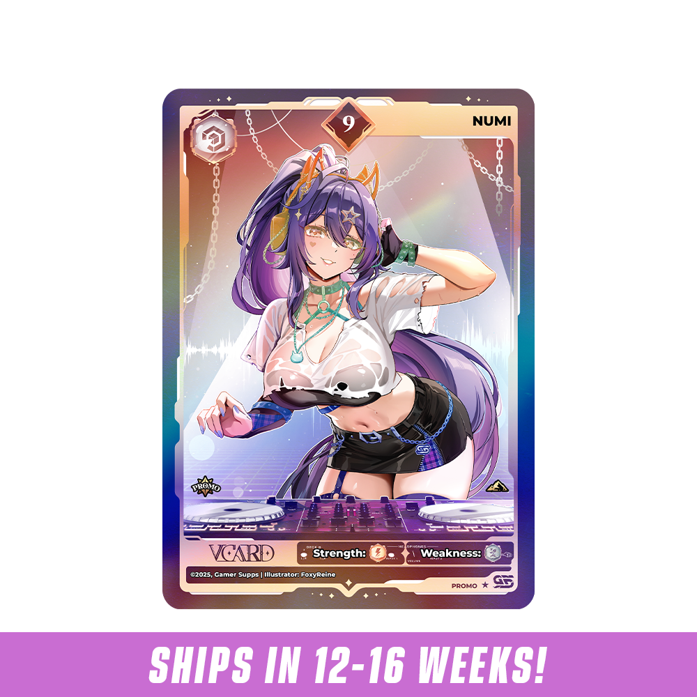 Creator Cups x Numi: VCard Promo Card (Info) - Image 2