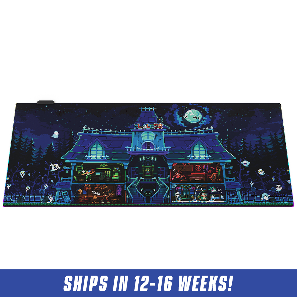 PIXEL CUPS x Clooless: RGB Mousepad - Image 2