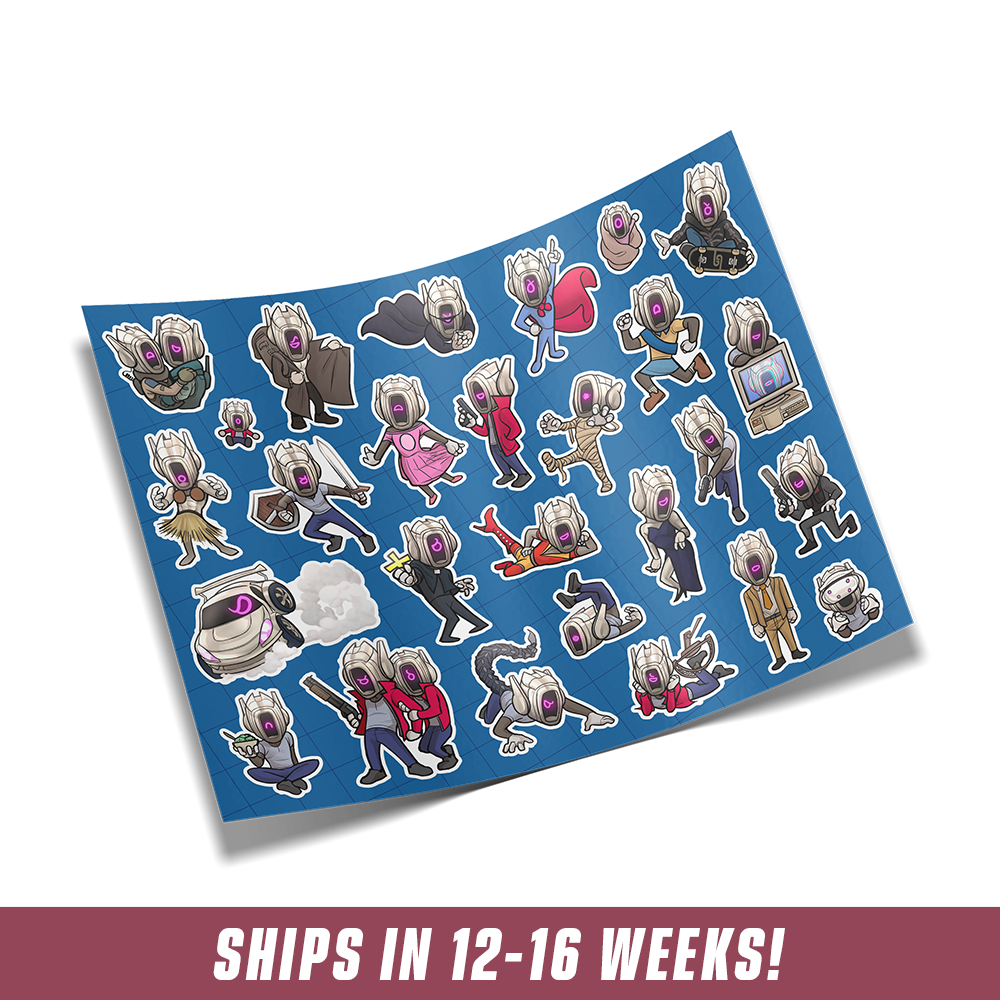 NeoCranium Sticker Sheet