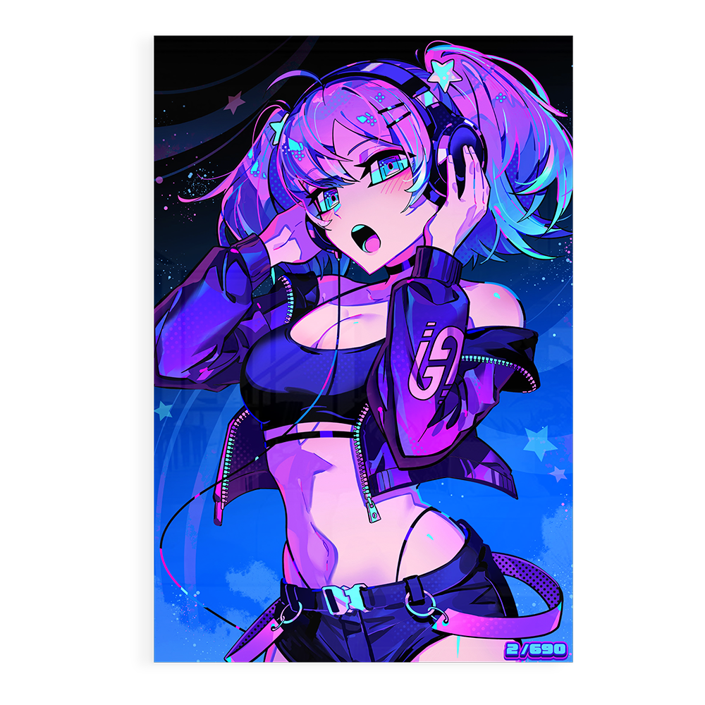 Rave Baby Acrylic Poster