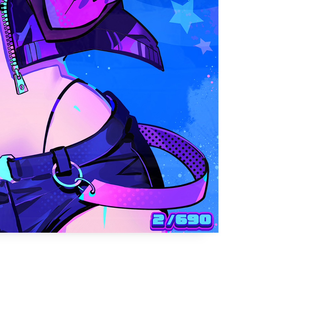 Rave Baby Acrylic Poster - Image 3