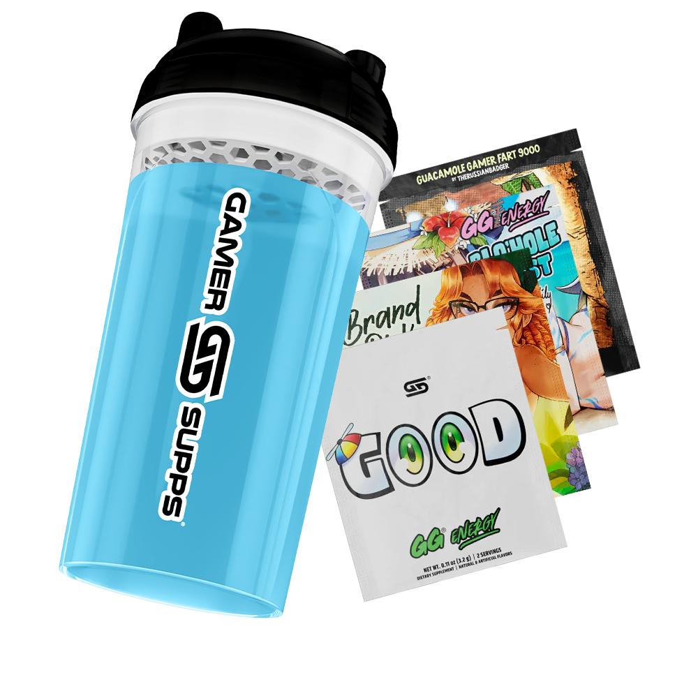 24oz Gamer Supps Shaker Clear - 2 - Image 2