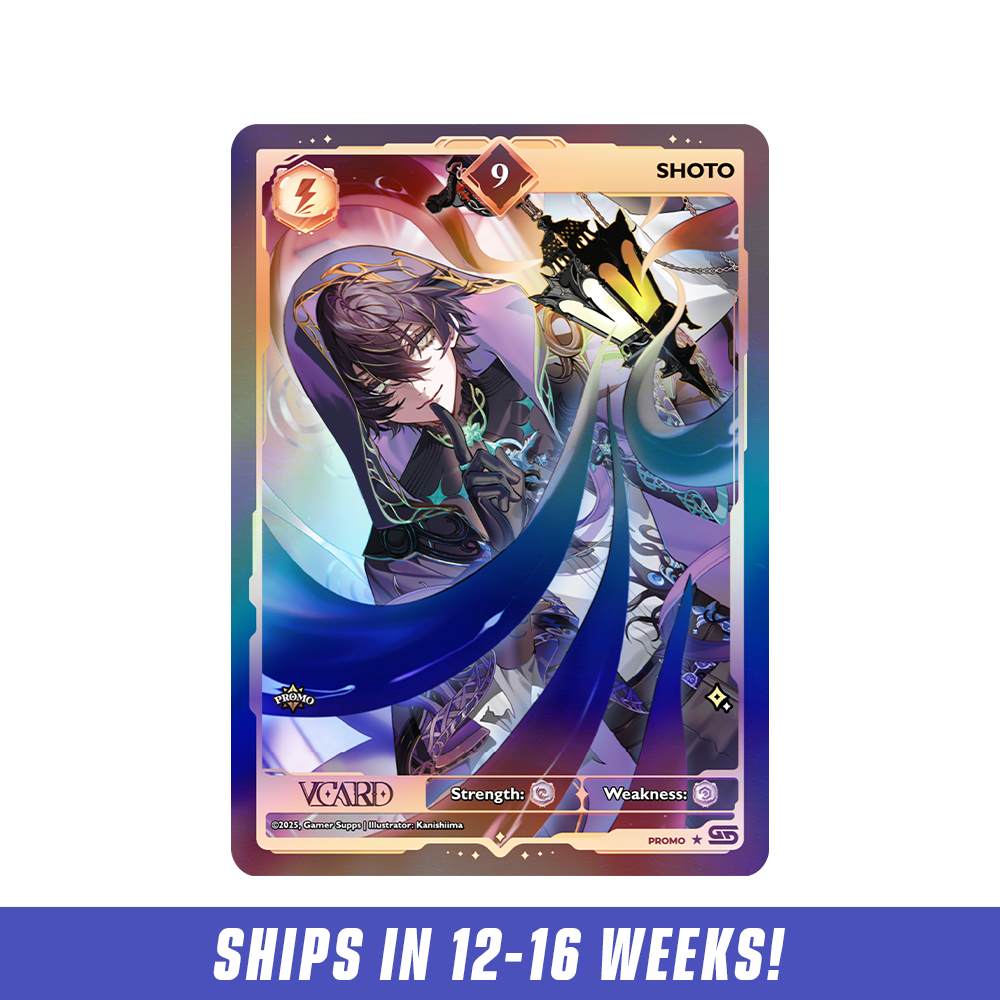 Creator Cups x Shoto: VCard Promo Card (Info) - Image 2