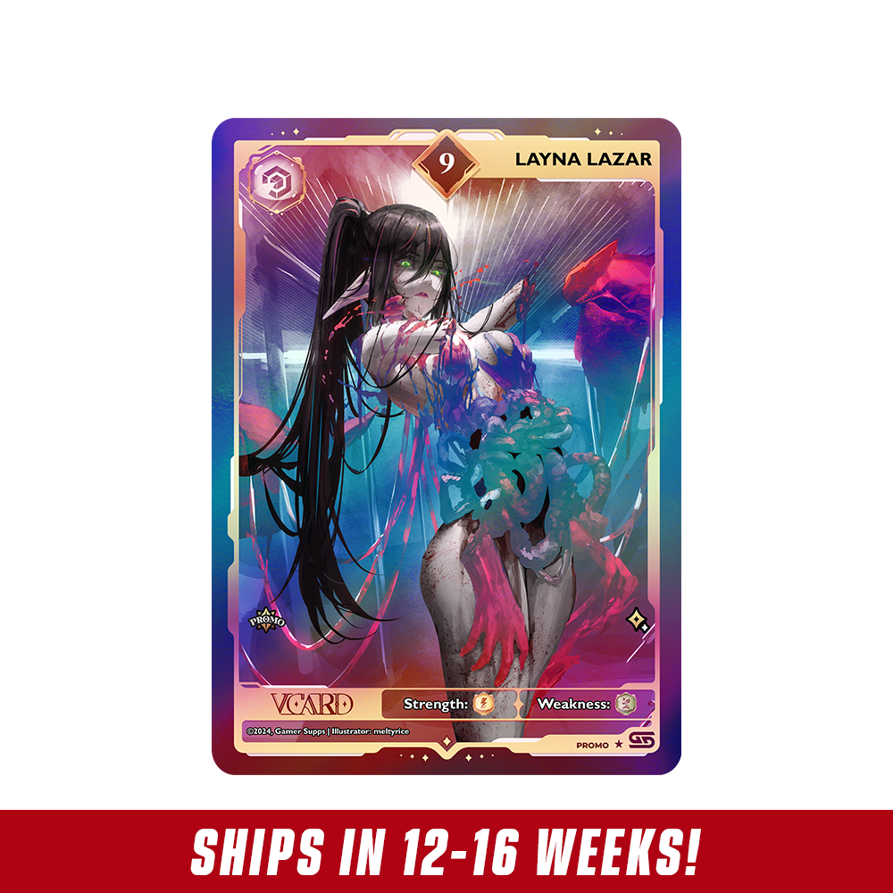 Creator Cups x Layna Lazar: VCard Promo Card (Info) - Image 2