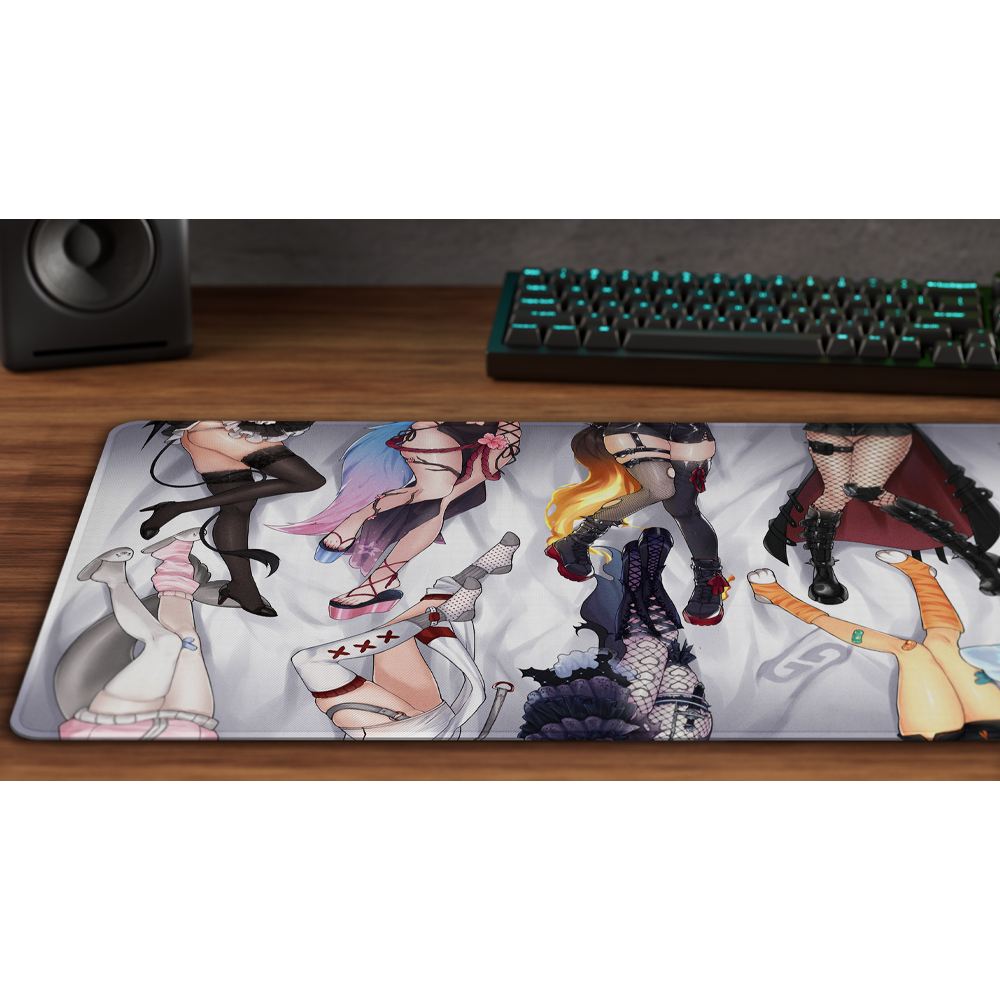 Anime Girl Thigh Vtuber Mouse Pad - Image 5
