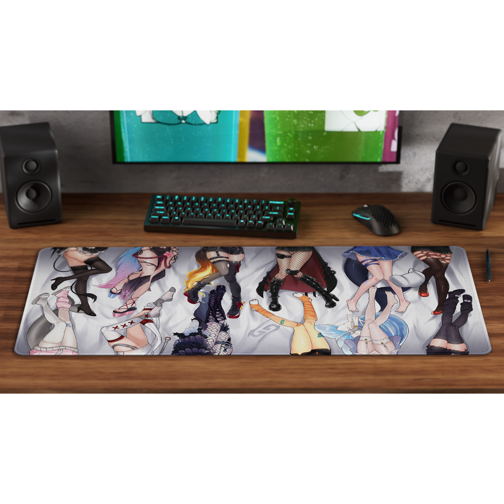 Anime Girl Thigh Vtuber Mouse Pad - Image 4