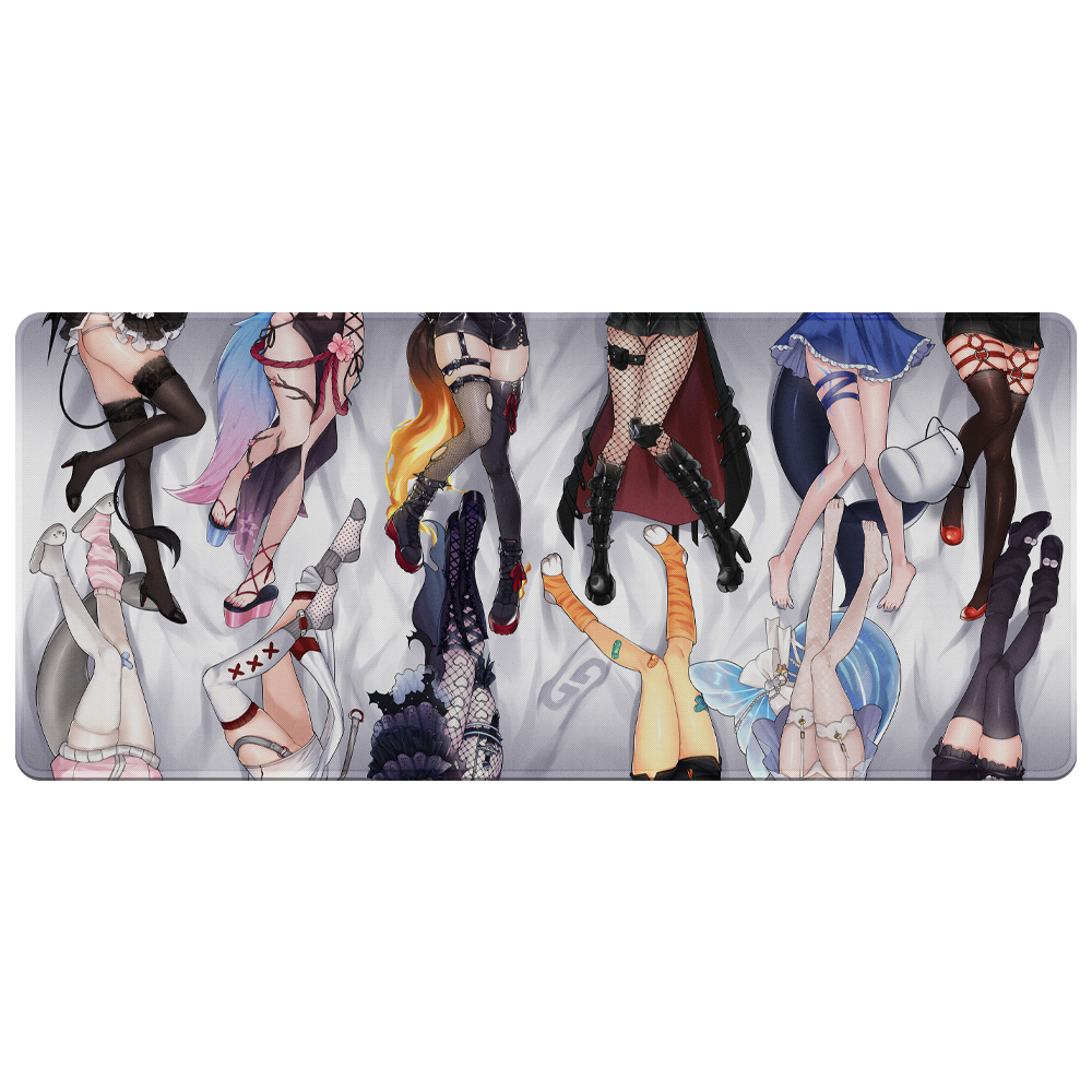 Anime Girl Thigh Vtuber Mouse Pad - Image 2